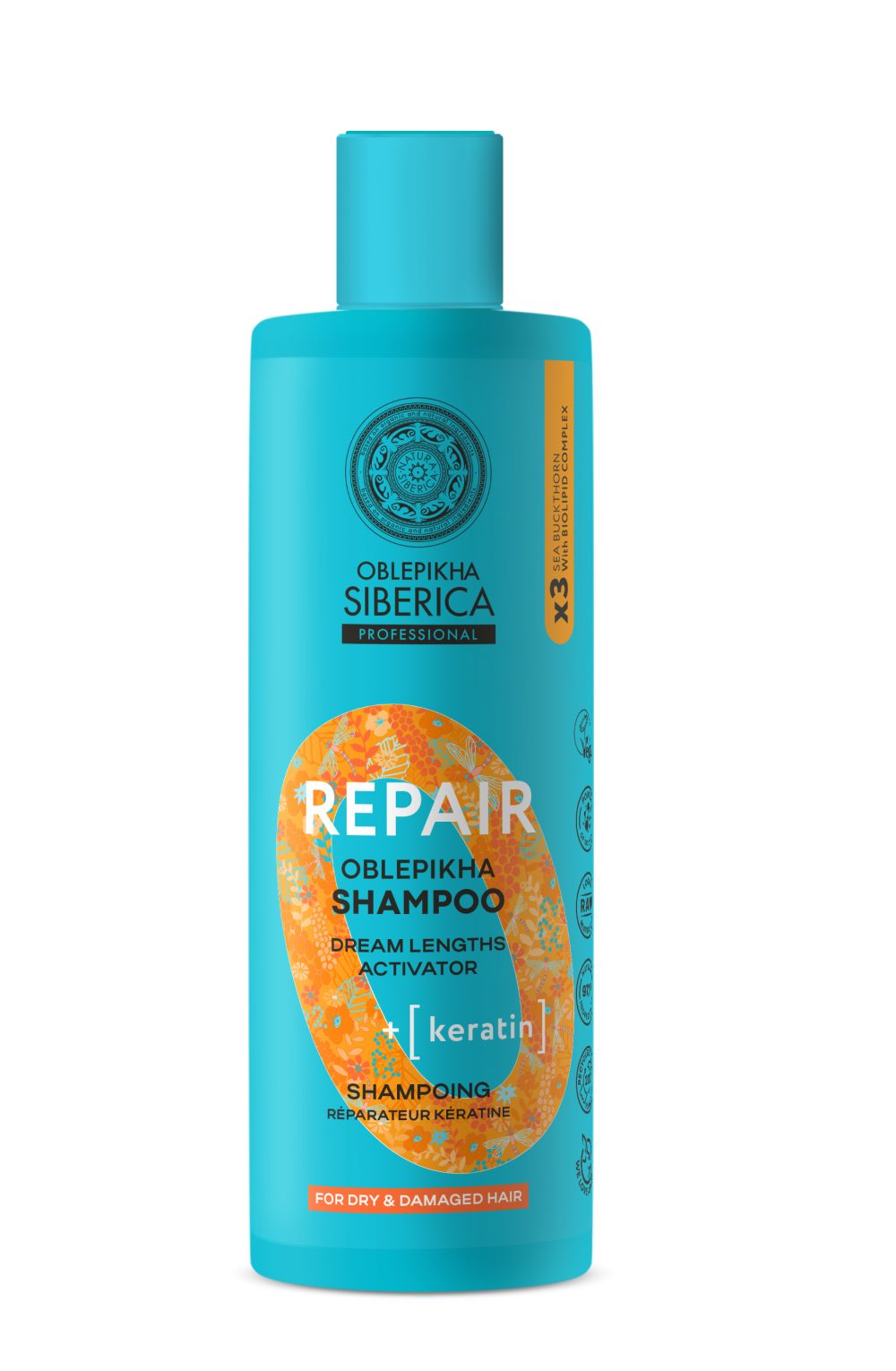 CHAMPÚ REPARADOR DE QUERATINA 1