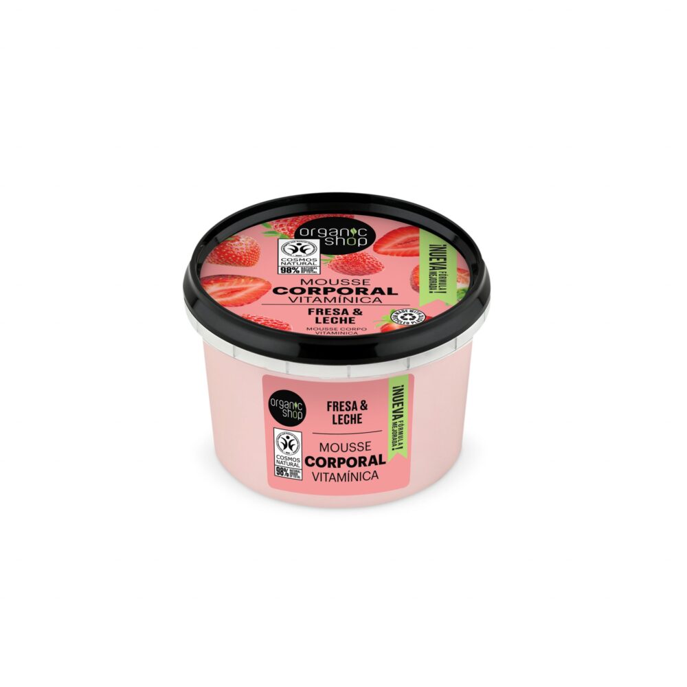 ORGANIC SHOP - Crema corporal Yogur de Fresa 250ml