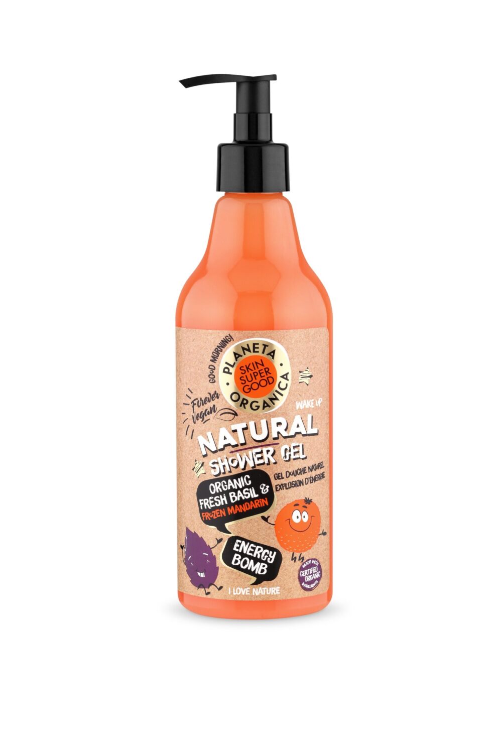 GEL DE DUCHA NATURAL «ENERGY BOMB» - 500ml 1