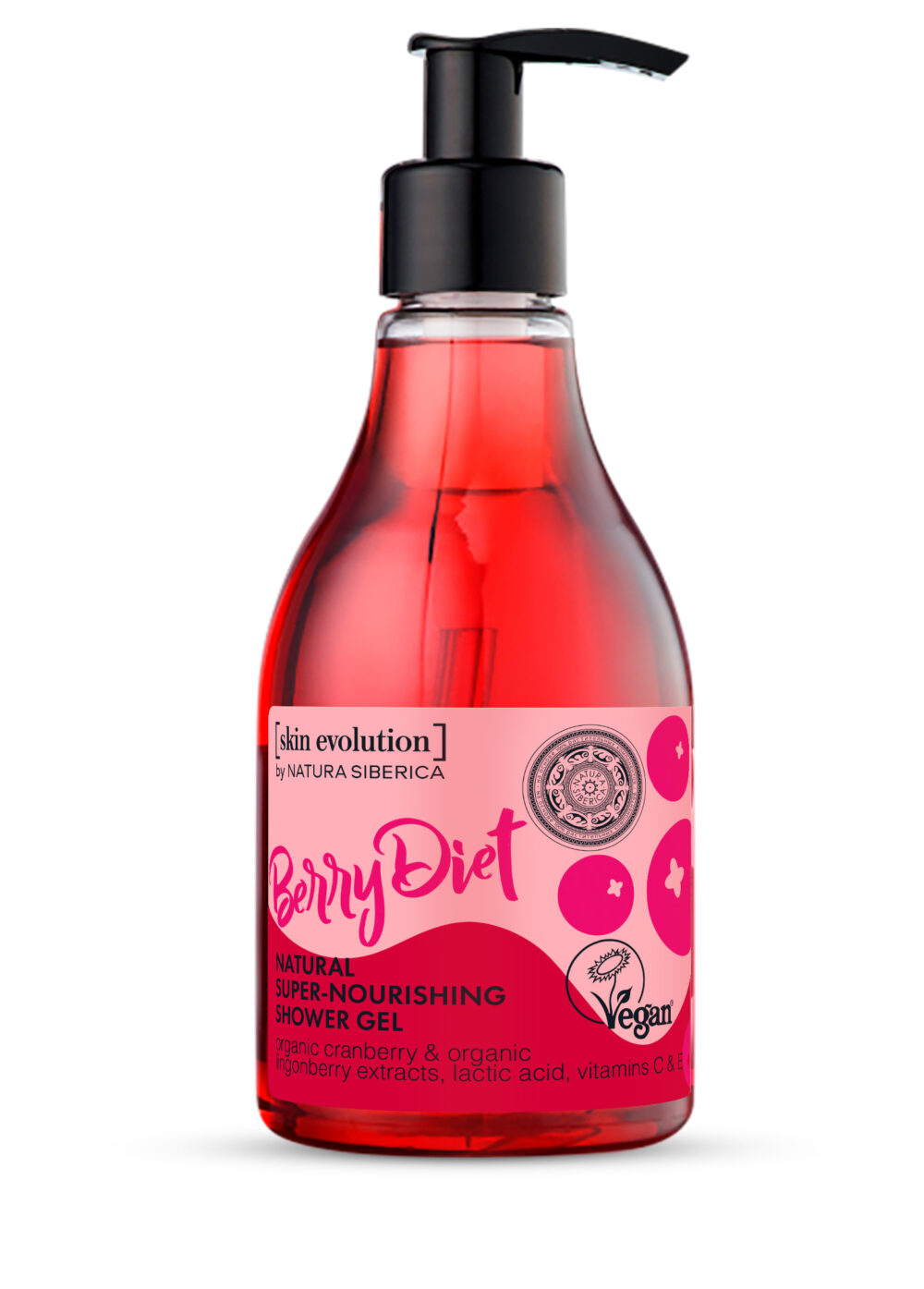 Gel de ducha súper Nutritivo Berry Diet - 260 ml