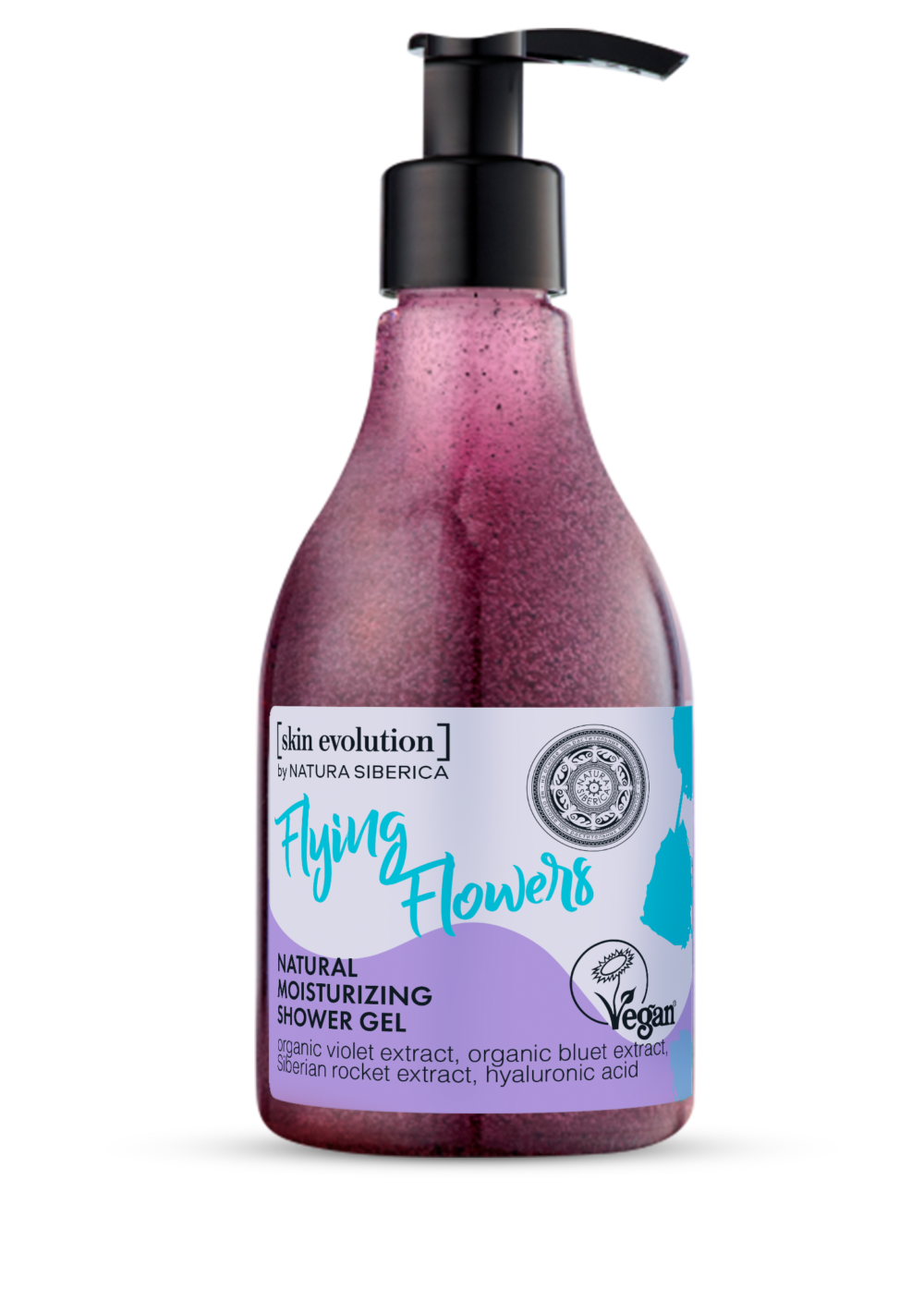 Gel de ducha Hidratante Flying Flowers - 260 ml