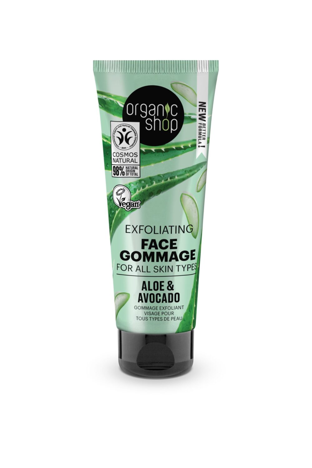 GOMMAGE FACIAL EXFOLIANTE ALOE Y AGUACATE - 75 ml