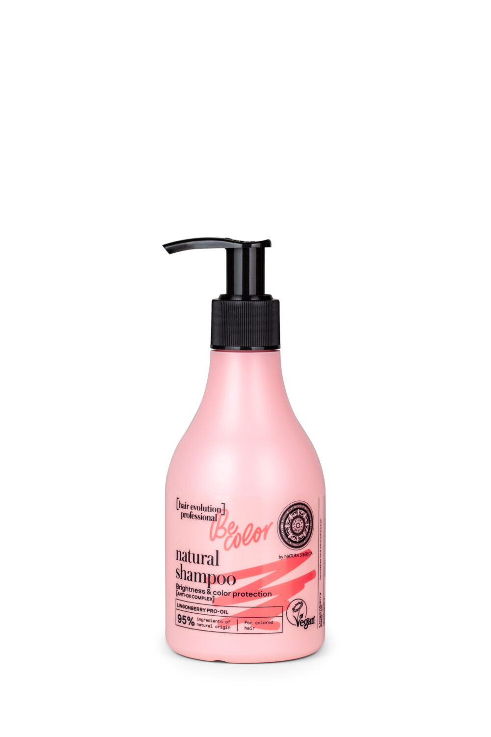 Champú natural «Be color» Brillo y protección del color - 245 ml