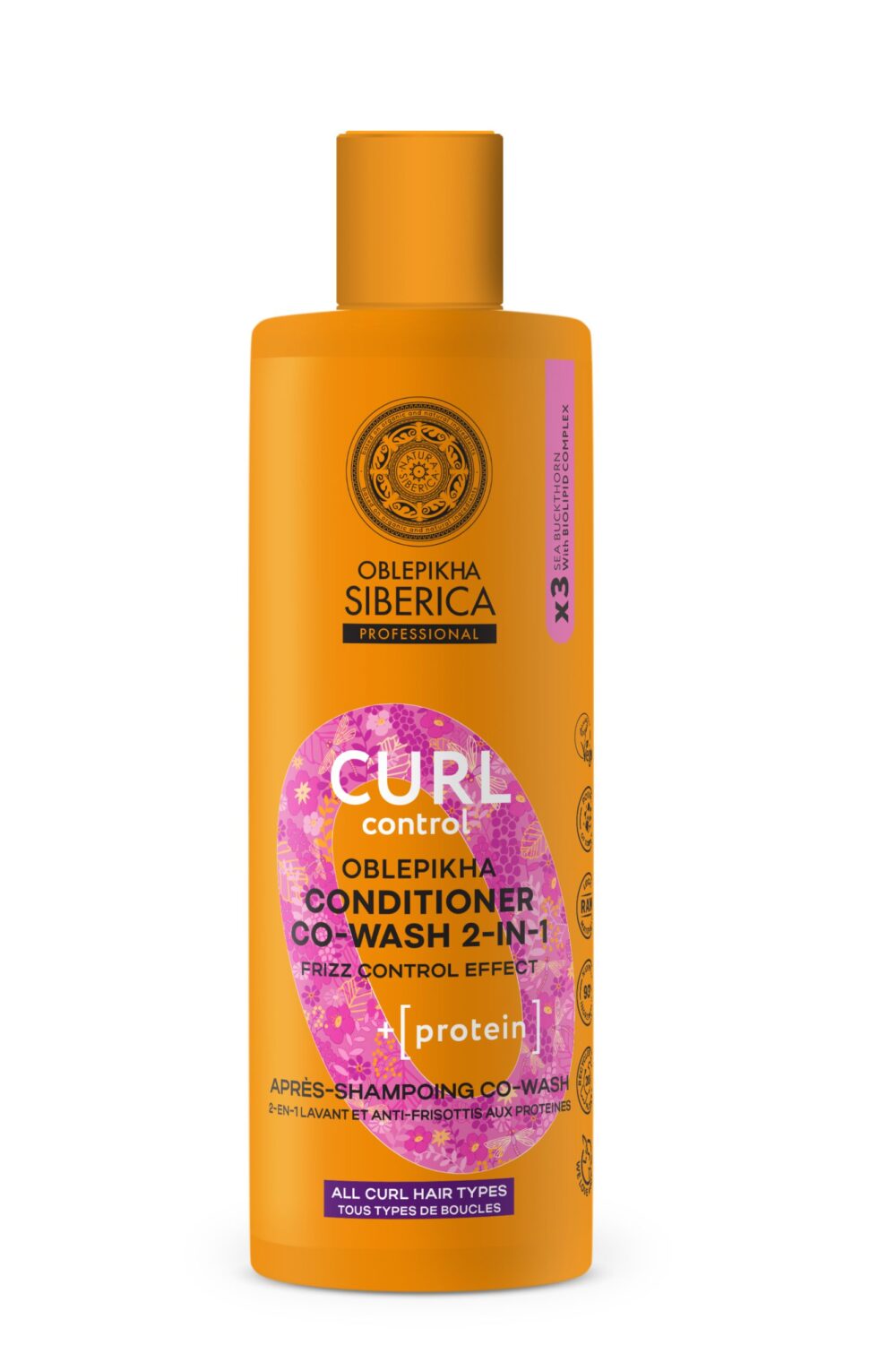 ACONDICIONADOR CO-WASH 2 EN 1 CON PROTEÍNAS «CURL CONTROL»