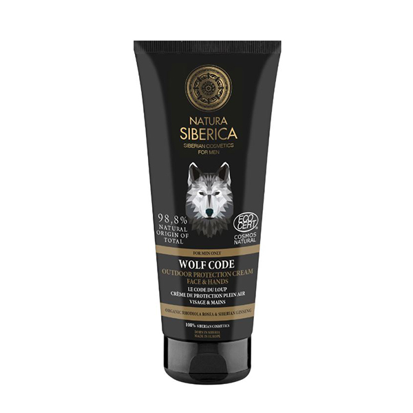 Crema protectora para rostro y manos, La astucia del lobo - 80 ml