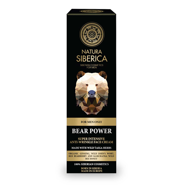 Crema facial intensiva antiarrugas, El poder del oso - 50 ml